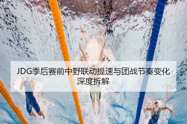 JDG季后赛前中野联动提速与团战节奏变化深度拆解